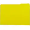 (400040697) GIO SUBCARPETA CON PESTAÑA LATERAL DERECHA FOLIO CARTULINA 250GR AMARILLO INTENSO -50U-