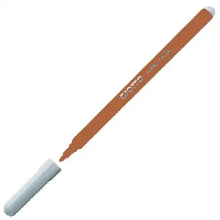 (F485016) GIOTTO ROTULADORES TURBO COLOR MARRÓN CAJA 12 UD