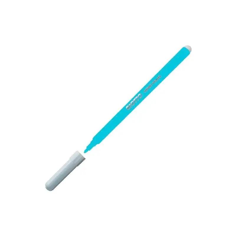 (F485028) GIOTTO ROTULADORES TURBO COLOR CELESTE CAJA 12 UD