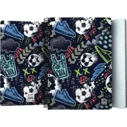 (16502217) GRAFOPLÁS CUADERNO ESPIRAL FOLIO 80H 4X4MM 90GR TAPA PP BITS&BOBS MATCH