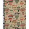 (88502302) GRAFOPLÁS CUADERNO ESPIRAL A4 80H 4X4 90GR KRAFT Y CARTÓN RECICLADO UNINATURE CAPADOCIA