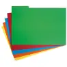 (00031136) GRAFOPLÁS SUBCARPETA CON PESTAÑA LATERAL FOLIO CARTULINA AZUL -50U-