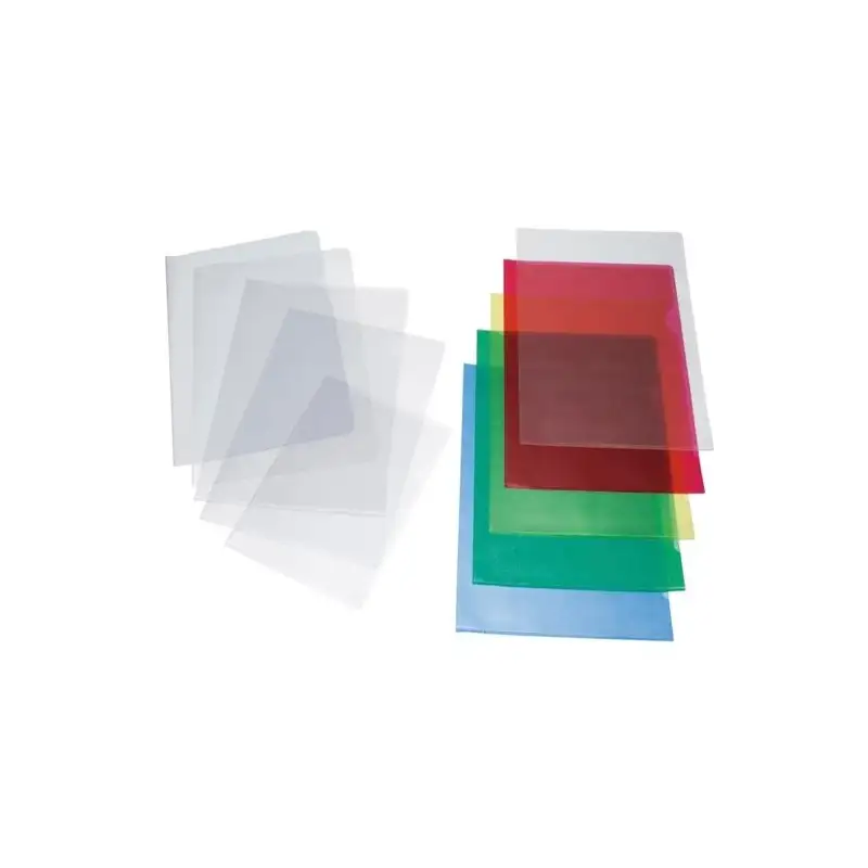 (05240300) GRAFOPLAS DOSSIER UÑERO FOLIO PVC LISO 150 MICRAS TRANSPARENTE -100U-