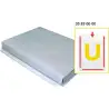 (05830000) GRAFOPLÁS BOLSA 5 FUNDAS A4 FUELLE EN U 11 TALADROS PVC TRANSPARENTE