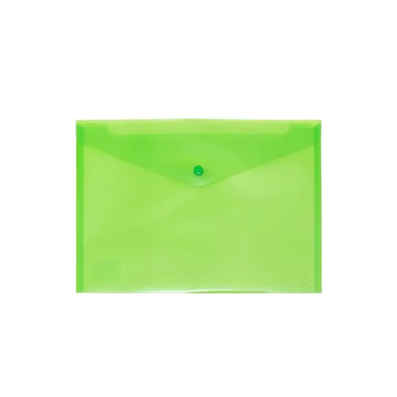 (4871220) GRAFOPLÁS SOBRE BROCHE ECOPLÁS FOLIO POLIPROPILENO TRANSLÚCIDO VERDE