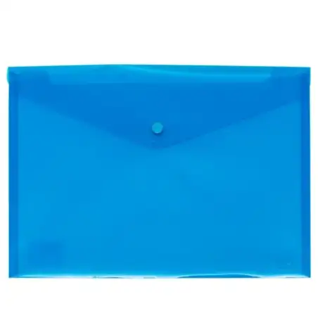 (4871230) GRAFOPLÁS SOBRE BROCHE ECOPLÁS FOLIO POLIPROPILENO TRANSLÚCIDO AZUL