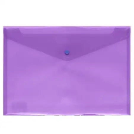 (4871235) GRAFOPLÁS SOBRE BROCHE ECOPLÁS FOLIO POLIPROPILENO TRANSLÚCIDO VIOLETA