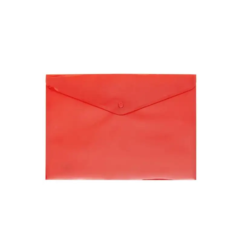(4871251) GRAFOPLÁS SOBRE BROCHE ECOPLÁS FOLIO POLIPROPILENO TRANSLÚCIDO ROJO