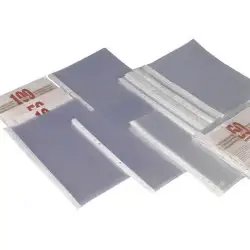 (78149800) GRAFOPLAS FUNDAS MULTITALADRO 11 PP LISO ESTÁNDAR A4 TRANSPARENTE BOLSA -20U-