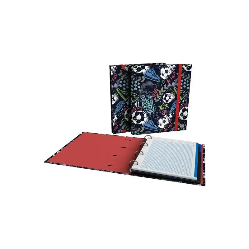(88122717) GRAFOPLÁS CARPETA ANILLAS MIXTAS 4X35 CARPEBOOK A4 C/RECAMBIO 90H 5X5 90GR CARTÓN FORRADO BITS&BOBS MATCH