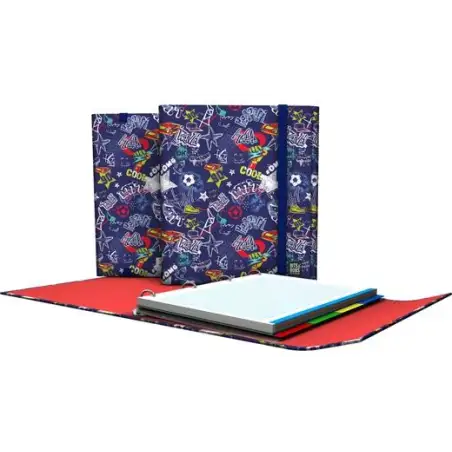 (88212675) GRAFOPLÁS CARPEPLÚS ANILLAS 4D25MM RECAMBIO 100H 5X5 DIN-A4 B&B23 STAR