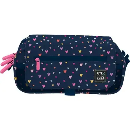 (37547515) GRAFOPLÁS PORTATODO TRIPLE C/SOLAPA BITS&BOBS HEARTS
