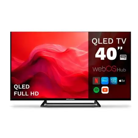 (QLED-4025W) GRUNKEL TELEVISIÓN QLED 40" SMART TV WIFI NEGRO
