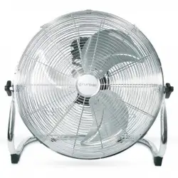 (MET-H18 INDUSTRIAL) GRUNKEL VENTILADOR DE SUELO 100W 3 VELOCIDADES METÁLICO