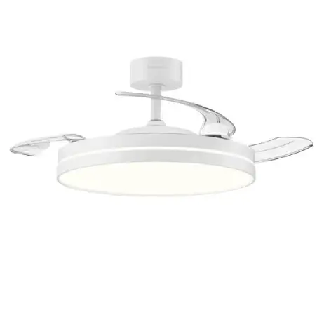 (SKYCOOL42) GRUNKEL VENTILADOR DE TECHO CON LUZ 24W 6 VELOCIDADES C/TEMPORIZADOR BLANCO