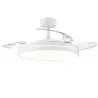 (SKYCOOL42) GRUNKEL VENTILADOR DE TECHO CON LUZ 24W 6 VELOCIDADES C/TEMPORIZADOR BLANCO