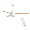 (SKYECO-42) GRUNKEL VENTILADOR DE TECHO CON LUZ 35W 6 VELOCIDADES C/TEMPORIZADOR BLANCO