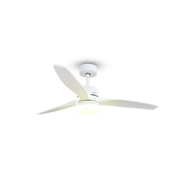 (SKYECO-52) GRUNKEL VENTILADOR DE TECHO CON LUZ 24W 6 VELOCIDADES C/TEMPORIZADOR BLANCO