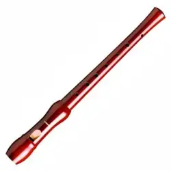 (B9550) HOHNER FLAUTA BARROCA MADERA CON FUNDA