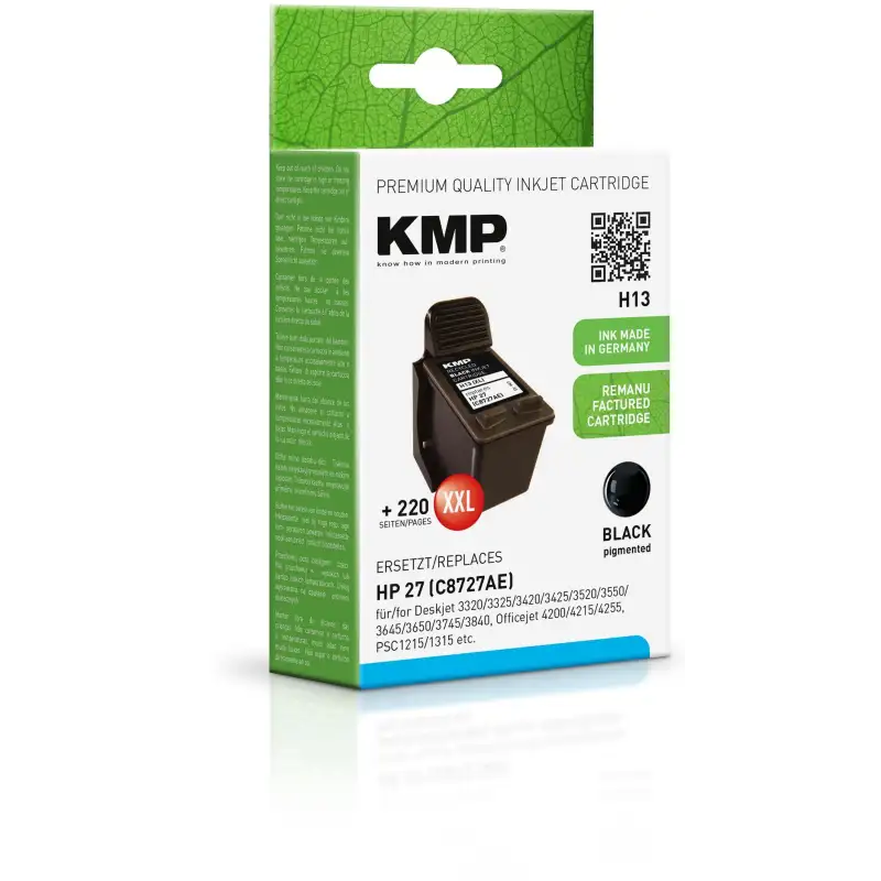 (C8727AE) TINTA KMP NEGRO  DESKJET 3320  3325  3420  3425  3520  3550  3645  3650  3745  OFFICEJET 4200  4215  4255  PSC 1215...