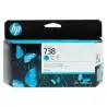 (498N5A) HP TINTA CIAN DESIGNJET 738