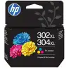 (B7RT8AE) HP TINTA TRICOLOR 302XL/304XL