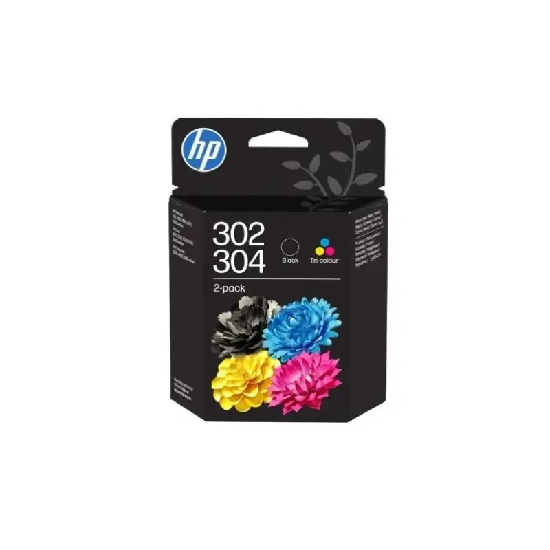 (B82L1AE) HP TINTA CUATRICOLOR 302/304