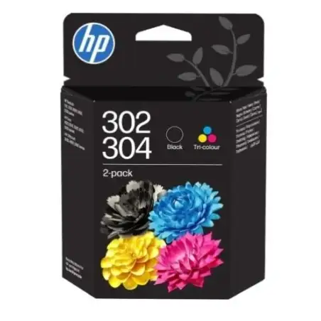 (B82L1AE) HP TINTA CUATRICOLOR 302/304