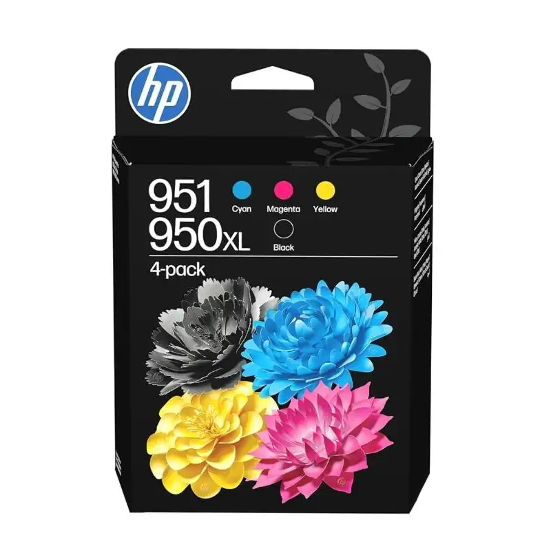 (C3WK1AE) HP TINTA CUATRICOLOR 950XLBK/951CMY