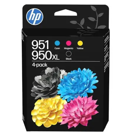 (C3WK1AE) HP TINTA CUATRICOLOR 950XLBK/951CMY