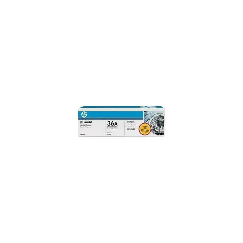 (CB436A) HP TONER NEGRO LASERJET P1505/M1522/M1120 - 36 A