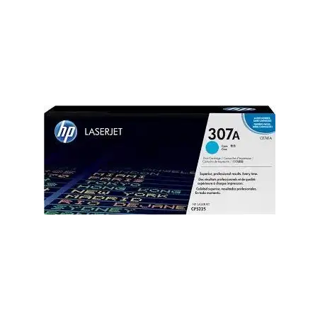 (CE741A) HP TONER LASER CP 5225/N/D CIAN 7.300 PAGINAS - 307A