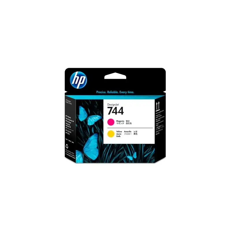 (F9J87A) HP CABEZAL MAGENTA Y AMARILLO DESIGNJET 744