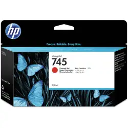 (F9K00A) HP TINTA ROJO CROMÁTICO DESIGNJET 745