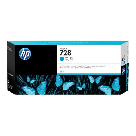 (F9K17A) HP DESIGNJET 728 CARTUCHO CIAN ALTA CAPACIDAD
