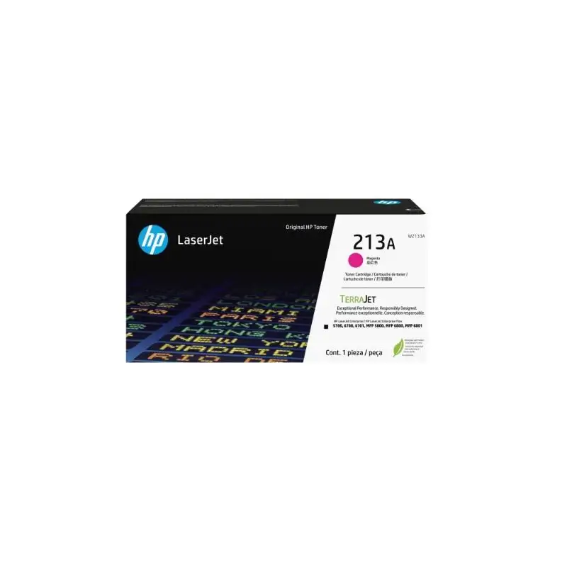 (W2133A) HP TONER MAGENTA HP LASERJET ENTERPRISE 5700/5700DN/6701DN/6700/6700DN - MFP 5800/5800DN/5800F/6800 /6800DN -213A