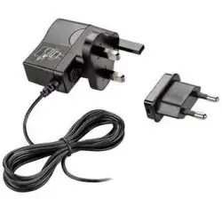 (71176-01) HP POLY ADAPTADOR DE CORRIENTE UK/EURO AC/DC PARA M12 MX10