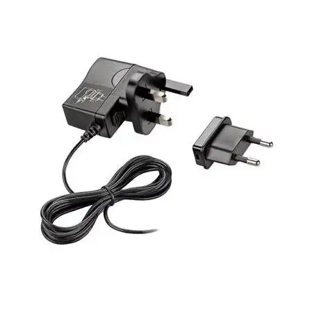 (71176-01) HP POLY ADAPTADOR DE CORRIENTE UK/EURO AC/DC PARA M12 MX10
