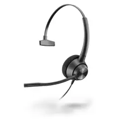(77T43AA) HP POLY AURICULARES C/ CABLE Y MICRÓFONO EP310 ENCOREPRO 310 QD
