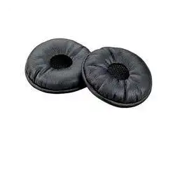(87229-01/85Q20AA) HP POLY ALMOHADILLAS NEGRO SIMIL AL CUERO MODELO SAVI W740 CS540 (2 UNIDADES)