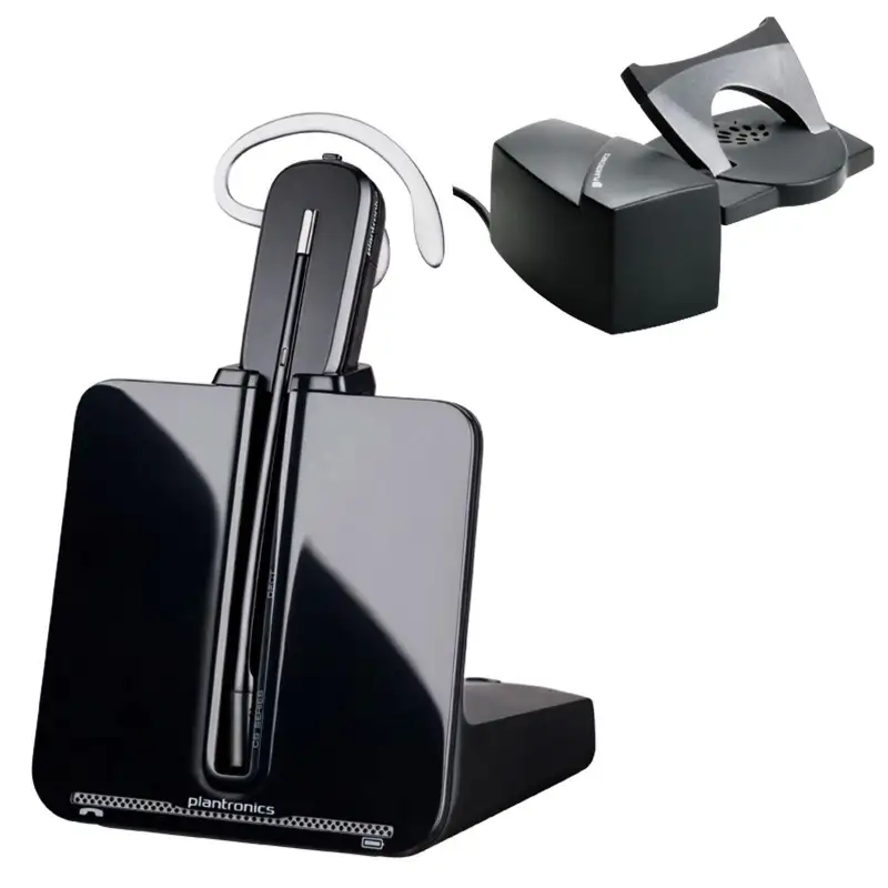 (8R706AA) HP POLY PACK AURICULAR INALÁMBRICO CS540 CON DESCOLGADOR HL10 C/ MICRÓFONO NEGRO