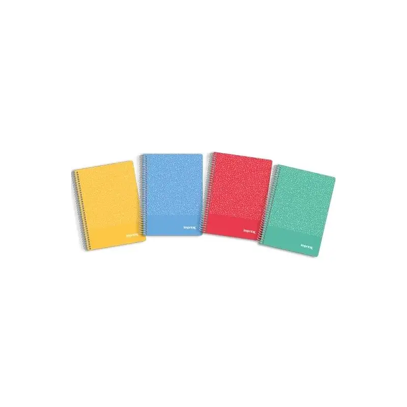 (IMP0122) IMPREX CUADERNO ESPIRAL TAPA PP A5 80H 90GR PAUTA 2