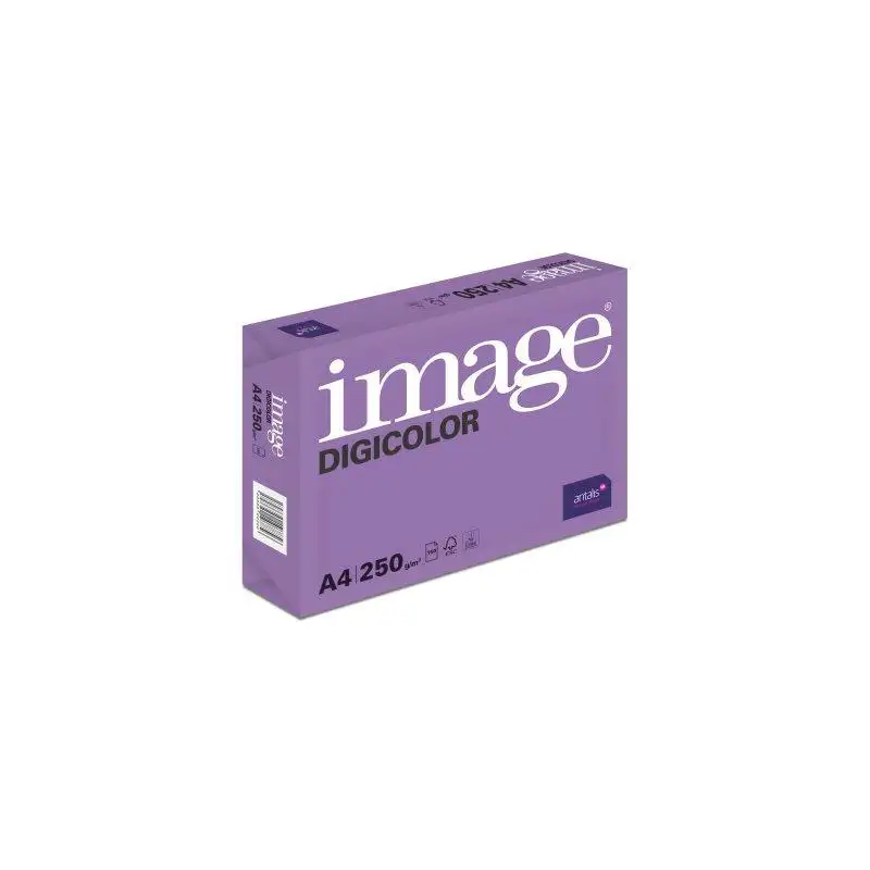 (469999) IMAGE PAPEL REPROGRÁFICO DIGICOLOR DIN A4 250GR PAQUETE 250H BLANCO
