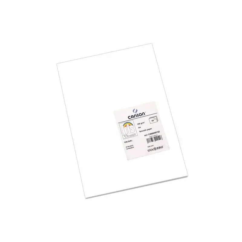 (C200040152) IRIS CARTULINA 210X297MM 185GR BLANCO -50U-