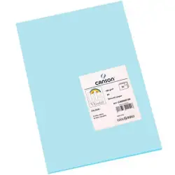(C200040199) IRIS CARTULINA 297X420MM 185GR AZUL CIELO -50U-