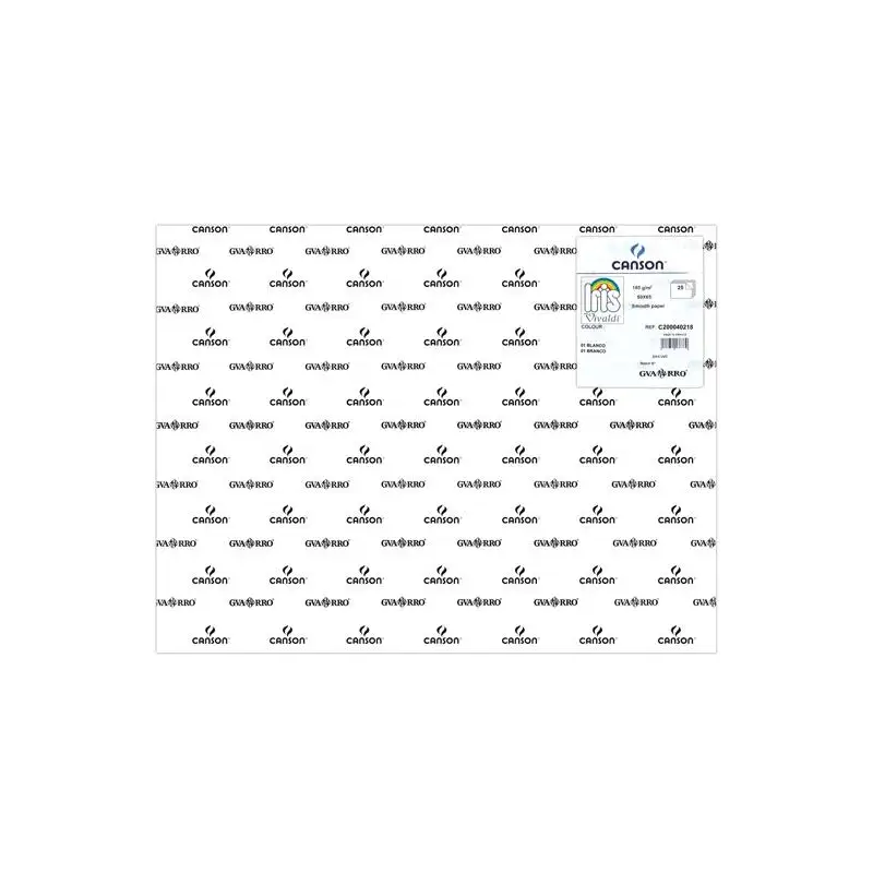 (C200040218) IRIS CARTULINA 50X65CM 185GR BLANCO -25U-