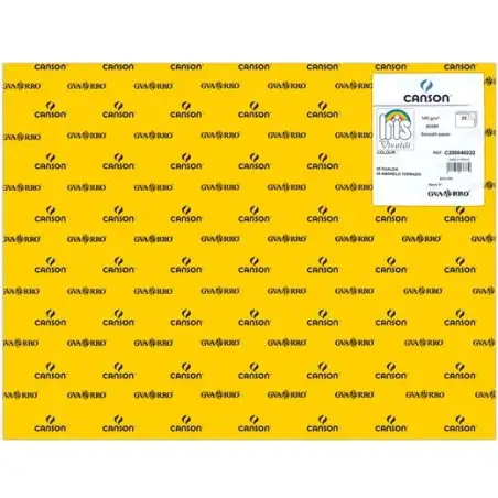 (C200040222) IRIS CARTULINA 50X65CM 185GR GUALDA -25U-