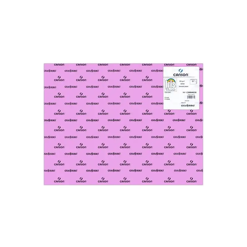 (C200040230) IRIS CARTULINA 50X65CM 185GR LILA -25U-