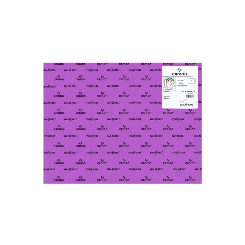 (C200040231) IRIS CARTULINA 50X65CM 185GR VIOLETA -25U-