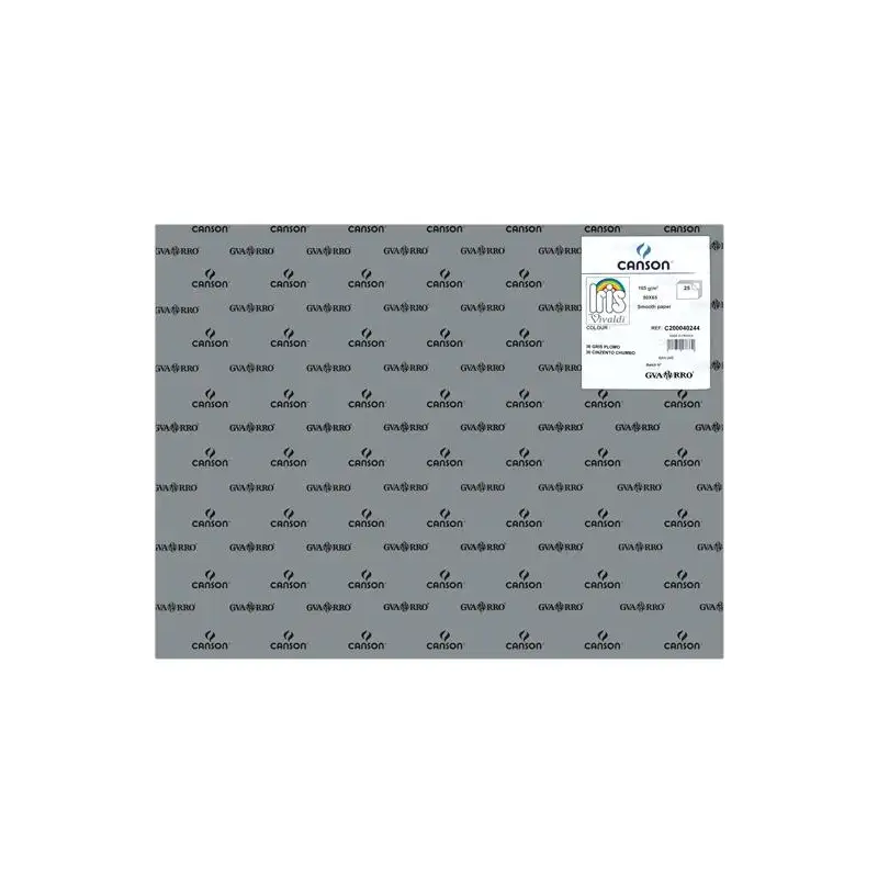 (C200040244) IRIS CARTULINA 50X65CM 185GR GRIS PLOMO -25U-